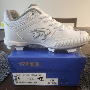 Ringor flite molded cleat w/ pitching toe